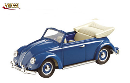 Vitesse 1/43 Volkswagen VW Beetle Cabriolet Blue